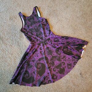 *SOLD* Blackmilk Plum Bath Reversible Skater Dress (EUC)